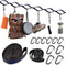 BROTOU Hammock Straps, 10ft Hammock Straps for Trees, with 10 Hooks and 5ft Extension, 600 LBS Heavy Duty Camping Hammock Accessories Set for Hang...