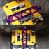 DNA MOTORING Batt-Long-PP Battery Tie Down Mount Bracket,Purple...