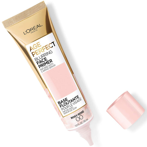 L'Oreal Paris Age Perfect Face Blurring Primer Infused with Caring Serum Smoothes Liners and Pores...