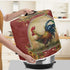 Sunflower Rooster Kitchen Pressure Cooker Protector, Dust Cover for Small Appliances with Handles & Pockets, Lightweight Air Fryer Cover, Kitchen ...
