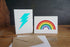Stencil1 Rainbow | Heart | Unicorn | Bolt Four Pack Stencils 8.5 x 11 inches for Painting on T-Shirts, Bedroom Wall, Canvas, DIY Decorating and Ar...