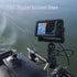 Fish Finder Mount Base, Universal 360° Rotation Ball-Mount Fish Finder Bracket, Nylon & Stainless Steel Electronic Fish Finder Holder for Marine B...