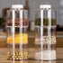 6pcs Spice Jars, Stackable Plastic Spice Jar with Shaker Lids Clear Dredge Spice Shaker Seasoning Containers for Storing Spice, Salt, Pepper and S...