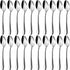 HANSGO 20PCS Stainless Steel Teaspoons, 5.8 Inch Dinner Spoons Dessert Spoons for Home Restaurant Kitchen...