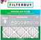 Filterbuy 20x20x1 Air Filter MERV 8 Dust Defense (1-Pack), Pleated HVAC AC Furnace Air Filters Replacement (Actual Size: 19.50 x 19.50 x 0.75 Inch...