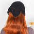 Crochet Head Scarf Bandanas Headbands Hair Scarf for Women Girls Knitted Floral Hair Coverings Accessories for Hair Styling Holiday Decor(Black)...