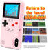 LucBuy Game Console Case Compatible for iPhone Xs MAX, Retro Protective Cover Self-Powered Case with 36 Small Games, Full Color Display, Shockproo...