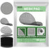 vensovo Mesh Pad for Flower Pots - 50 Pack 2 x 2 inch Bonsai Pot Bottom Grid Mat Mesh, Plant Drainage Mesh Screen with Hot Melt Edge, Round Plant ...