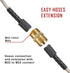 Pressure Washer Adapter Set, Quick Disconnect Kit, M22 Swivel to 3/8'' Quick Connect, 3/4" to Quick Release, M22 to M22 Convert...