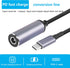 SinLoon PD 100W Laptop Charger Adapter Cable DC 5.5mm x 2.1mm Female Input to USB Type C Male Power Charging Cable DC5521 to USB C Cable with PD A...