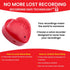 EZSound Voice Recorder for Stuffed Animal | 2 Pack - 30 sec Voice Box for Stuffed Animal | Recording Safe Recordable Heart Button | Sound Module I...