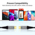 USB C to USB C Monitor Display Cable 6FT, 20Gbps Data Transfer 100W Fast Charge 4K Video Output USB3.2 Gen 2×2 Cable for MacBook, iPad, iPhone 15 ...