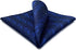 S&W SHLAX&WING Navy Pocket Square for Suit Silk Handkerchief XL...