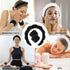 6Pcs Sponge Spa Headband for Washing Face Black Skincare headband Face Wash Headband White Makeup Headband and Wristband Set for Face Washing Wome...