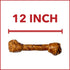 Pet Factory American Beefhide 12" Knotted Bone Dog Chew Treat - Peanut Butter Flavor, 1 Count/1 Pack...
