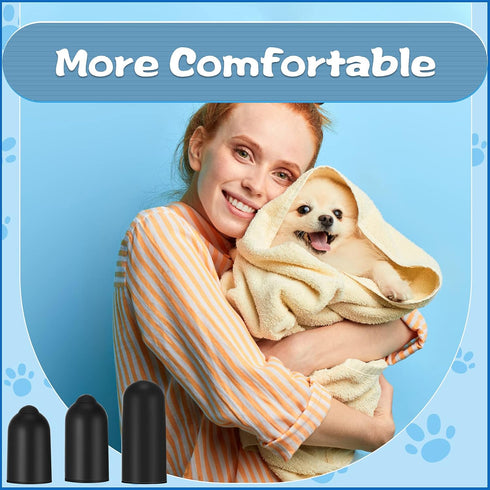 24 Pieces Shock Collar Dog Rubber Tips Training Collar Replacement Parts Dog Prong Collar and Silicone Covers for Training Rubber Dog Shock Collar...