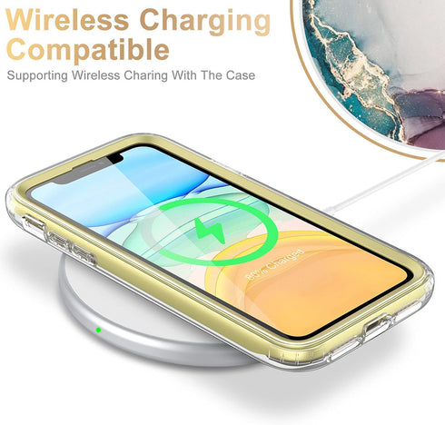 Esdot Compatible with iPhone 12 Pro Max Case with Built-in Screen Protector,with Fashionable Designs for Women Girls,Protective Phone Case for App...