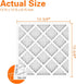 14x14x1 Furnace Air Filters 2 Pack, MERV 11 MPR 1000 & FPR 7 Filtering, HVAC Air Filter Replacement (exact dimensions: 13 3/4"x 13 3/4"x3/4")...