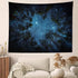 Llamazing Forest Tapestry Home Decor Landscape Tapestry Living Room Bedroom Decoration Tapestry Magic Tapestry Curtain (Looking Up at The Stars, 9...