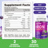 Iron Gummies for Women & Kids - with Vitamin C, B12, B6, Zinc - Blood Builder & Energy - Iron Supplement Gummies Support for Iron Deficiency, Anem...