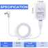 Charger for Infant Optics DXR-8, 5.9 V Power Cord Adapter Compatible with Infant Optics DXR-8 Baby Camera Monitor Unit Replacement, white...