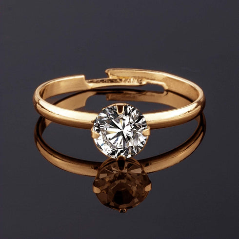 Whaline 72Pcs Gold Bridal Shower Diamond Rings, Adjustable Engagement Rings for Wedding Table Decorations, Bridal Shower Game and Party Favors...