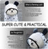 Dog Clothes- Waterproof & Quick-Drying Puppy Raincoat with Hood and Leash Hole Cute Hooded Rain Poncho Gear for Small Medium Large Dogs Dot Large...
