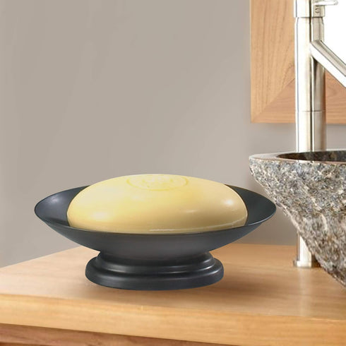 nu steel Bogart Oil Rubbed Bronze Bar Soap Dish & Tray for Bathrooms, Kitchen Sinks, Countertops...
