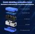 RJ45 Coupler Ethernet Adapter for Projector and Television, Blue 2 Pack, Category 6...
