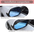 2 PCS Car Rearview Mirror Rain Brow, 6.85" x 2.28" Self-adhesive PVC Carbon Fiber Pattern Side Mirror Rain Shine Shield, Multifunctional Accessori...