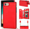 Bocasal Crossbody Wallet Case for iPhone SE(2022) iPhone SE(2020) iPhone 7/8 Credit Card Holder PU Leather Kickstand Shockproof Detachable Cross B...