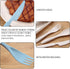4 Sets Wheat Straw Cutlery,Portable Travel Spoon Fork Knife,Reusable Eco-Friendly BPA Free Utensils for Kids Adult Travel Picnic Camping(Green,Bar...