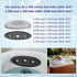 2472-824 Spa Oval Pillow Insertt and Back Mount -Enhanced Support, Ultimate Spa Relaxation?Fit for 2004–2017 Nearly All Jacuzzi J-300 Series hot t...