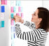 12 Pads Mini Sticky Notes 2 x 2In,12 Bright Colorful Sticky Note Pads 50 x 50mm,1200 Sheets Small Posted Notes,100 Sheets/Pad Super Sticking Power...