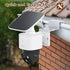 Gutter Mount Bracket Compatible with Eufy Security SoloCam S340, Solar Security Camera, Rust-Proof Bracket with Extended Arms Design, Protect Cam ...
