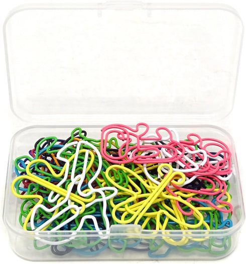 Honbay 60pcs Colorful Creative Assorted Animal Shape Metal Paper Clips...