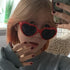 Heart Shaped Sunglasses For Women,Trendy Heart Glasses Cute Retro Sun Glasses Taylor Cupid Party...