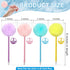 12 Pack Pom Pom Pens Creative Colorful Fluffy Ball Pen,Cute Fluffy Pen for Girls Party Supplies,School Office Use...
