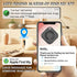 Key Finder Locator with Sound Find My Luggage Key Tracker Powerful Bluetooth Luggage Tracker with Sound Item Locator for Keys Bags Wallets Pet,Pho...