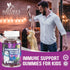 Sambucus Elderberry Immune Gummies for Kids with Vitamin C, Zinc & Elderberry, Daily Childrens Immune Support Vitamins Gummy Children Ages 2 Up, N...