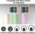 Neat Cup Lid Holder Tumbler Lid Organizer for Yeti, Stanley, Simple Modern Tumblers - Kitchen Storage Solution with Self-Adhesive or Drilling Opti...