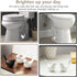 Toilet Bolt Caps, Include 2Packs Ceramic White Birds Toilet Bolt Covers & 4Packs Universal Toilet Bolt Caps, Cute Bathroom Decorative Toilet Floor...