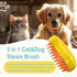 Cat Steam Brush,3 In 1 Self Steamy Cat Brush, Cat Grooming Supplies For Massage,Best Steamy Cat Hair Brush with Water Silicone Steamy Cat Pet Brus...