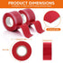 2 Rolls Self Fusing Silicone Tape - 1in(W) X 10ft(L) Waterproof Tape, Water Leak Seal Tape, Rescue Tape, Plumbing Hose Repair Tape, Rubber Tape fo...