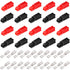 smseace 10Pairs 15/30Amp Power Connectors 1.5-4mm² (20-12AWG) Quick Connect/Disconnect Power Pole connectors for Forklift/Golf cart/Charger System...