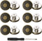 YouOKLight buttons for Jeans,17 mm no-sew nailess removable metal jeans buttons replacement repair combo thread rivets and screwdrivers,12 replace...