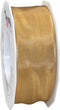Morex Ribbon French Wired Lyon Fabric Ribbon, 1-1/2-Inch by 27-Yard, Old Gold (46440/25-344)...