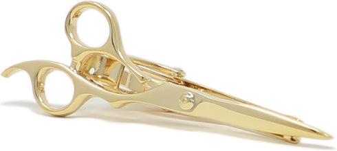 Novelty Barber Scissors Tie Clip Silver Tone Scissors Tie Clip With Box...