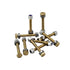 Pro-Parts 10PK 1501216MA Auger Shear Pins and Nut Bolt Kit for AYP Sears Craftsman Murray Snow Throwers Replaces 722130 88951MA 580239MA 90003943 ...