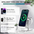 15W 3 in 1 Charging Station for Apple MagSafe Charger Stand -Wireless Charger for iPhone 12 13 14 15 pro max Plus for Apple Watch Charger 9 8 7 6 ...